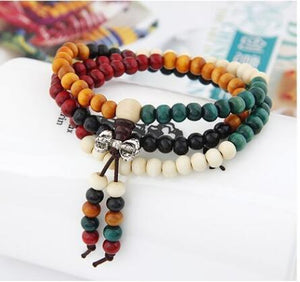 Fashion Natural Ebony 6mm Bracelets Men / Women